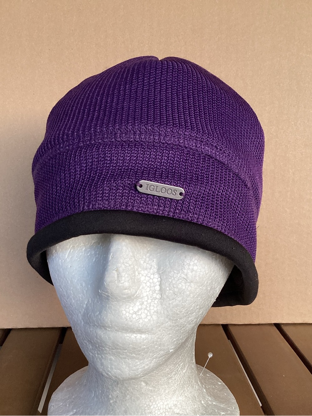 Igloos Beanie Hat with Fleece lining women’s